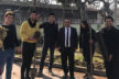 Öğretmen ve öğrencilerden fidan seferberliği