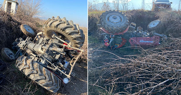 Başkanın babası trafik kazası geçirdi