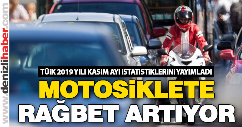 TÜİK, 2019 yılı Kasım ayı motorlu taşıt istatistiklerini yayımladı