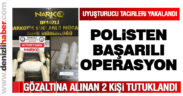 Uyuşturucu operasyonunda 2 kilo 85 gram metamfetamin ele geçirildi