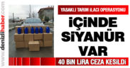 Honaz’da siyanürlü tarım ilacı operasyonu