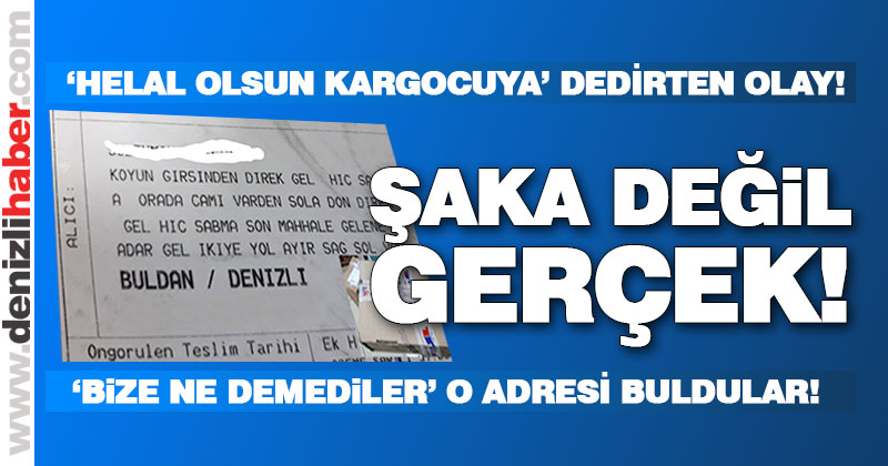 Bu kargo sahibine ulaştı