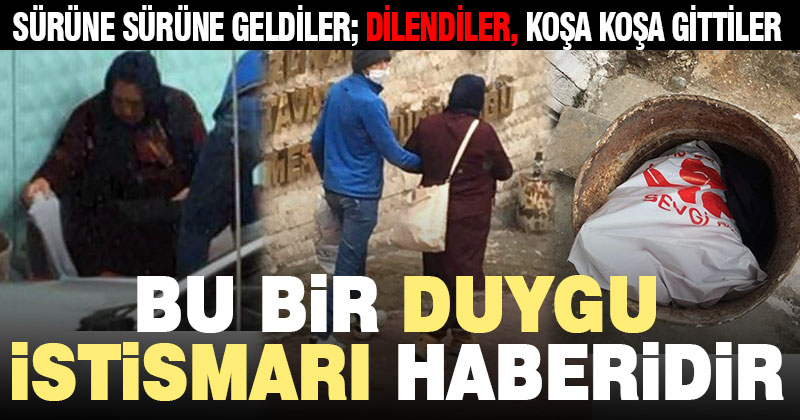 Hasta numarası yapan iki dilencinin foyası ortaya çıktı