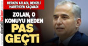 Zolan, basın toplantısında o konuya neden hiç girmedi