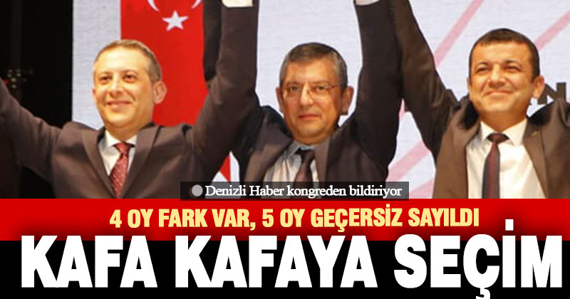 CHP’de oy sayımı tamamlandı