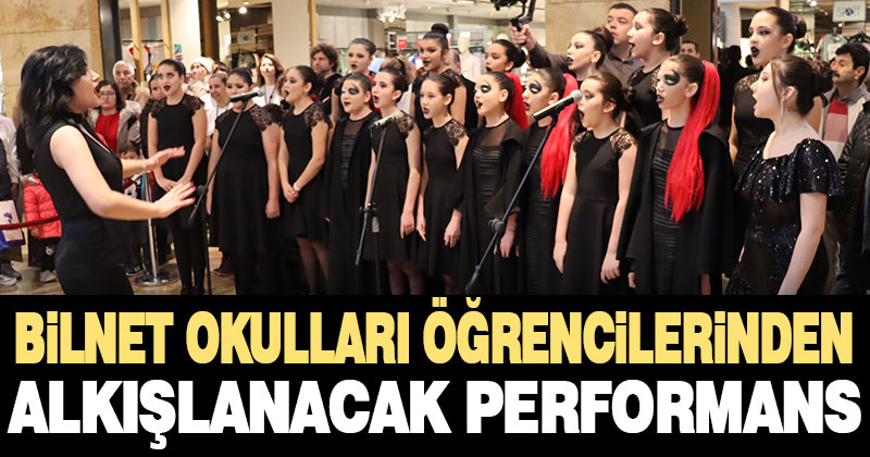Bilnet Okulları’ndan muhteşem gösteri