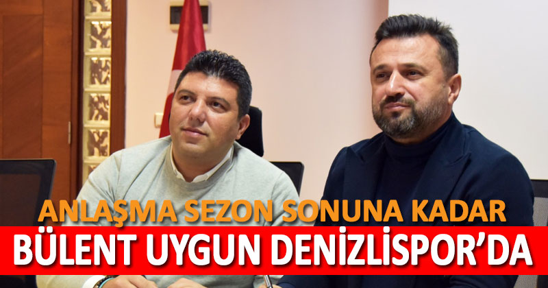 (denizlisporhaber.com) Bülent Uygun ile sözleşme imzalandı
