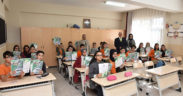 Öğrenciler testler ile bilgilerini sınıyor