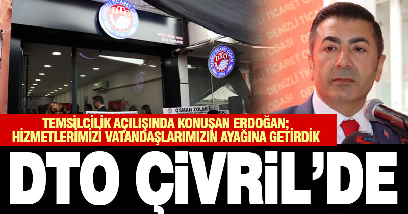 Denizli Ticaret Odası Çivril Temsilciliği açıldı
