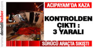 Acıpayam’da kaza: 3 yaralı
