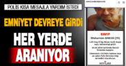 Kaybolan kağıt toplayıcısı için seferberlik başlatıldı