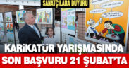 Büyükşehir karikatür yarışması başvurularında son gün 21 Şubat
