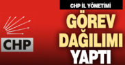CHP İl Yönetimi görev dağılımı yaptı