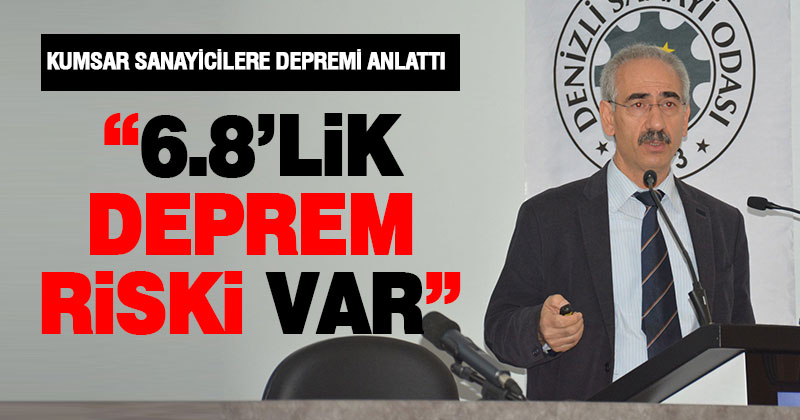 Halil Kumsar sanayicilere depremi anlattı
