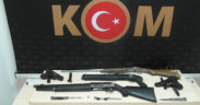 Polisten eş zamanlı silah operasyonu