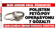Denizli’de FETÖ/PDY operasyonu: 7 gözaltı
