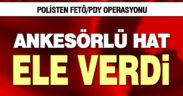 Polisten FETÖ/PDY operasyonu: 5 gözaltı, 1 tutuklama