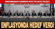 Cumhurbaşkanı Yardımcısı Fuat Oktay, Denizli’de STK temsilcileriyle buluştu