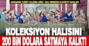 Çalıntı ipek halıyı jandarmaya satmak isteyen şüpheli tutuklandı