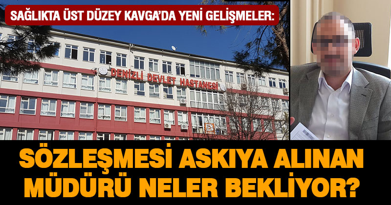 Müdür-başhekim kavgasında, sözleşmesi askıya alınan müdür için süreç başladı