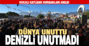 Hocalı Katliamı kurbanları Denizli’de anıldı