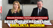 Merkezefendi Belediyesi personeli özel hastanelerden indirimli yararlanacak