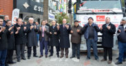 Denizli’den İdlib’e 7 TIR’lık yardım