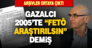 İlk “FETÖ araştırılsın” önergesini eski CHP Denizli Milletvekili Mustafa Gazalcı vermiş