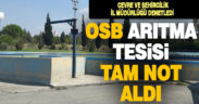 OSB atıksu arıtma tesisi denetimden geçti.