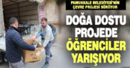 Öğrenciler en fazla elektronik atığı toplamak için yarışıyor
