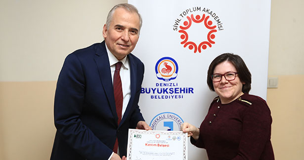 Sivil toplum sertifikaları Başkan Zolan’dan