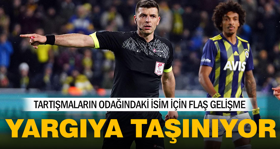 Hakem Ümit Öztürk için Fenerbahçeliler suç duyurusunda bulunacak