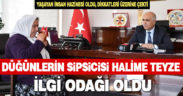 Yaşayan İnsan Hazinesi Halime Özke ilgi odağı oldu