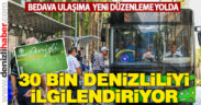 Bedava ulaşımda yeni düzenleme yolda