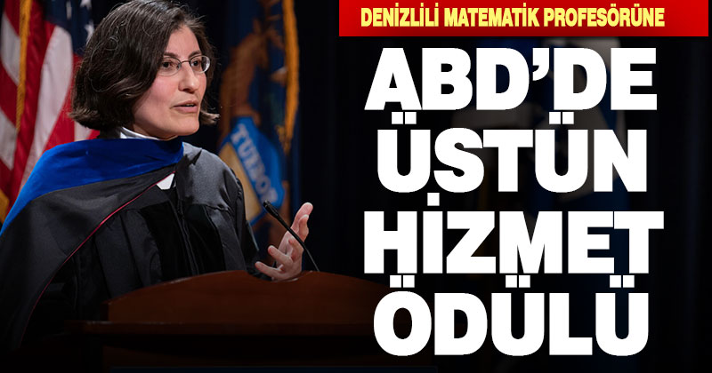 Denizlili Profesör Alayont, ABD’de Üstün Hizmet Ödülü aldı