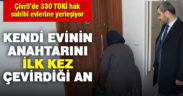 Çivril’de yapılan 330 TOKİ konutuna yerleşmeler başladı