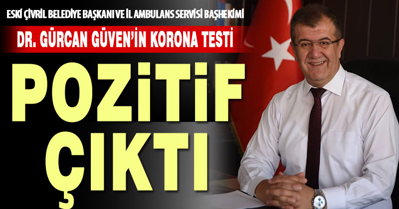 Eski Çivril Belediye Başkanı Dr. Gürcan Güven’in koronavirüs testi pozitif çıktı