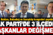 AK Parti’de Buldan, Babadağ ve Sarayköy’de başkanlar değişmedi