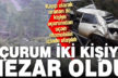 Beyağaç’ta kaybolan 2 kişi uçuruma yuvarlanan otomobilde ölü bulundu