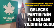 Davutoğlu’nun kurduğu Gelecek Partisi’nin Denizli İl Başkanı Aykut Yıldırım oldu