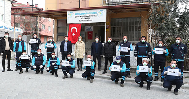 Merkezefendi’den ‘evde kal’ çağrısı