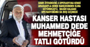 Operasyondaki Mehmetçiğe tatlı dağıtmak için Denizli’den Hatay’a gitti