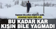 Denizli’de kar yağışı kuzeydeki ilçelerde etkili oldu