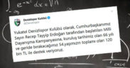 Denizlispor kulübü korona mücadelesine 120 bin TL bağışladı