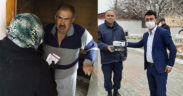 Çal’da yaşlıları duygulandıran hizmet