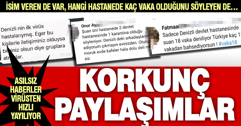 Sosyal medyada yayılan asılsız fotoğraf ve bilgiler endişeyi artırıyor