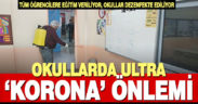 Denizli’de okullarda ultra ‘korona’ önlemi