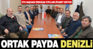 DTO Başkanı Erdoğan STK ziyaretlerini sürdürüyor