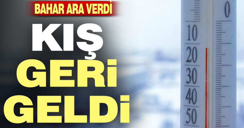 Hava sıcaklıkları bugünden itibaren düşecek