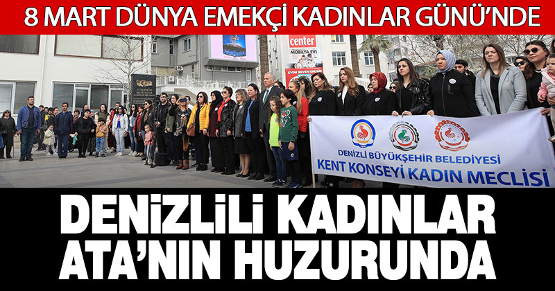 Kadınlar Ata’nın huzurunda